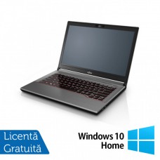 Laptop Fujitsu Lifebook E744, Intel Core i5-4200M 2.50GHz, 4GB DDR3, 120GB SSD, DVD-RW, Fara Webcam, 14 Inch + Windows 10 Home