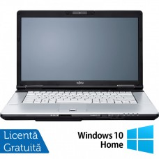 Laptop FUJITSU SIEMENS E751, Intel Core i5-2520M 2.50GHz, 4GB DDR3, 500GB SATA, DVD-RW, 15.6 Inch, Fara Webcam + Windows 10 Home