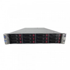 Server HP ProLiant DL380p G8 2U, 2x CPU Intel Hexa Core Xeon E5-2620 v2 2.10GHz - 2.60GHz, 192GB DDR3 ECC, 4 x SSD 480GB + 6x4TB SAS/7.2K, Raid P420/1GB, iLO4 Advanced, 4x 1Gb Ethernet, 2xSurse Hot Swap