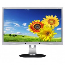 Monitor Refurbished PHILIPS 240P4Q, 24 Inch LCD Full HD​, Display Port, VGA, DVI, USB 2.0